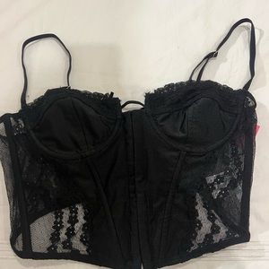 edikted lace corset top